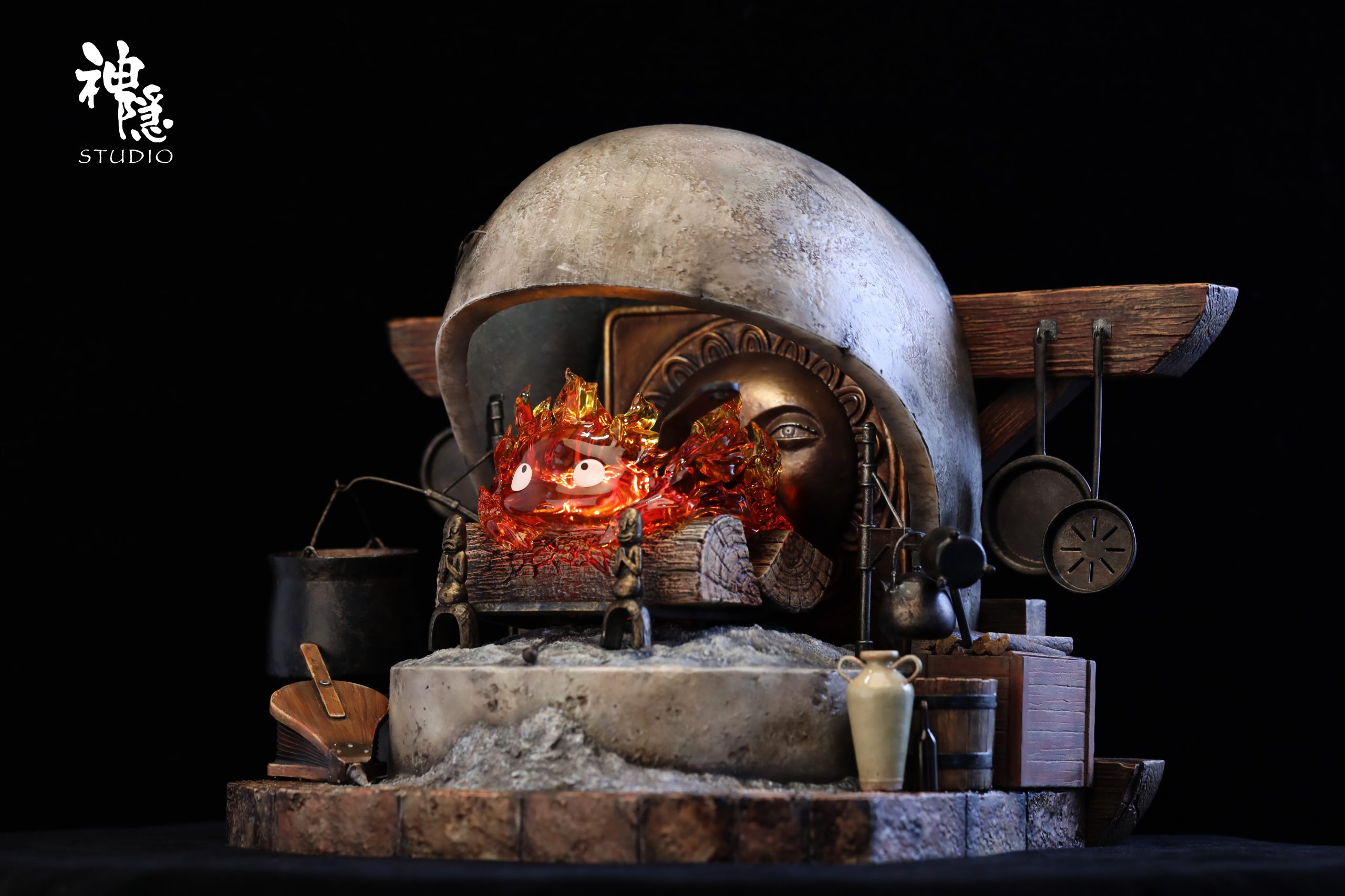 Shen Yin Studio - Howl%27s Moving Castle Meet the series Fire on the tongue