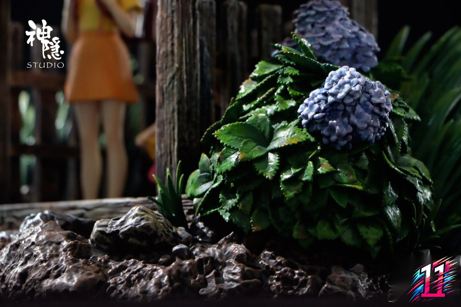 Shen Yin Studio - Silhouette Moment Series Tenderness in the Rain Veil My Neighbor Totoro