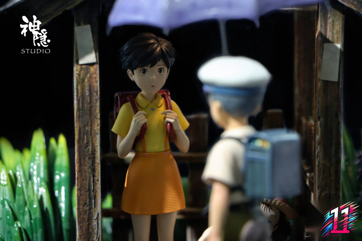 Shen Yin Studio - Silhouette Moment Series Tenderness in the Rain Veil My Neighbor Totoro