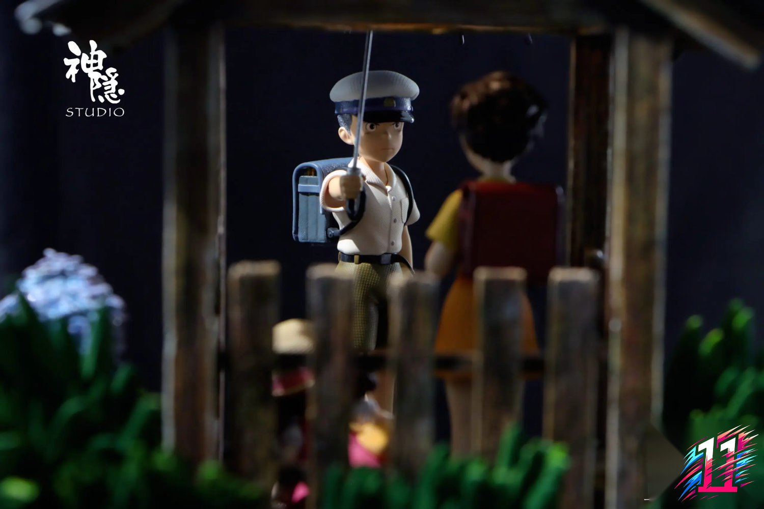 Shen Yin Studio - Silhouette Moment Series Tenderness in the Rain Veil My Neighbor Totoro