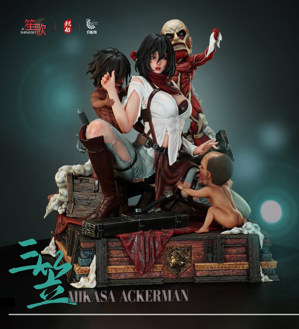 Shengge studio & Chiyan studio & TOC Studio - Attack on Titan The first part of the Let Her Go series:Mikasa Ackerman