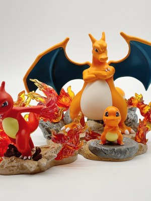 Shi Yin Gao Yuan Studio - Pokemon Charizard Evolution Set Shi Yin Gao Yuan Studio - Pokemon Charizard Evolution Set