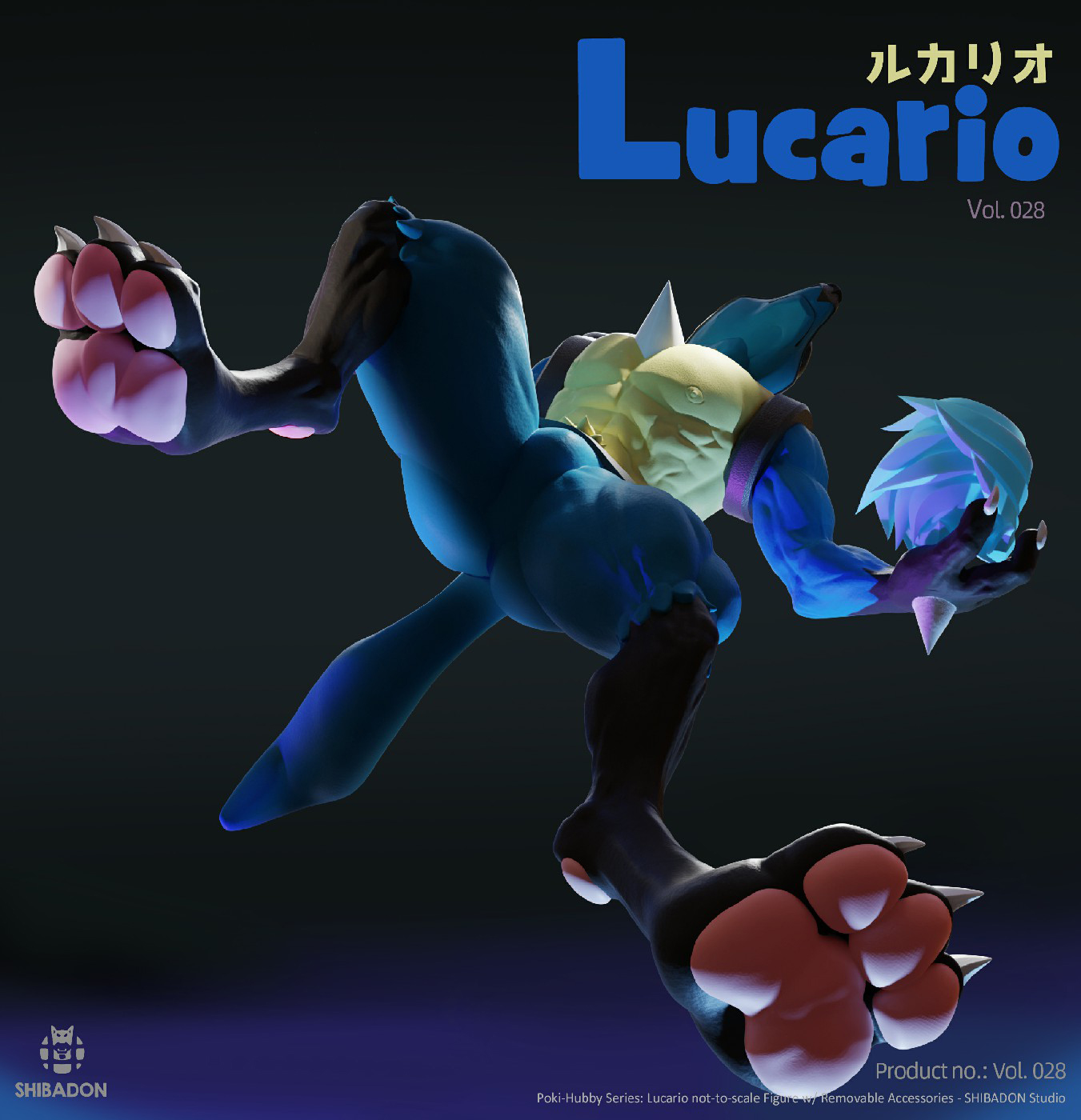 Shibadon Studio - Pok??mon Lucario
