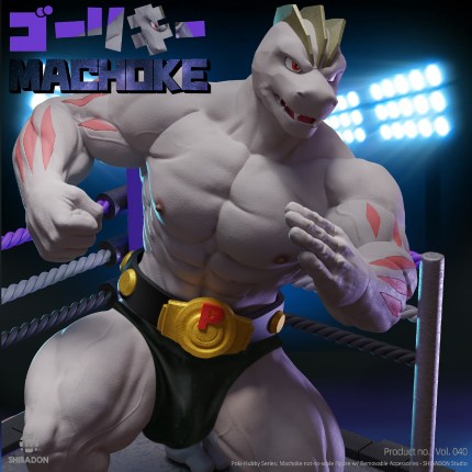 Shibadon Studio - Pokémon Machoke Shibadon Studio - Pokémon Machoke