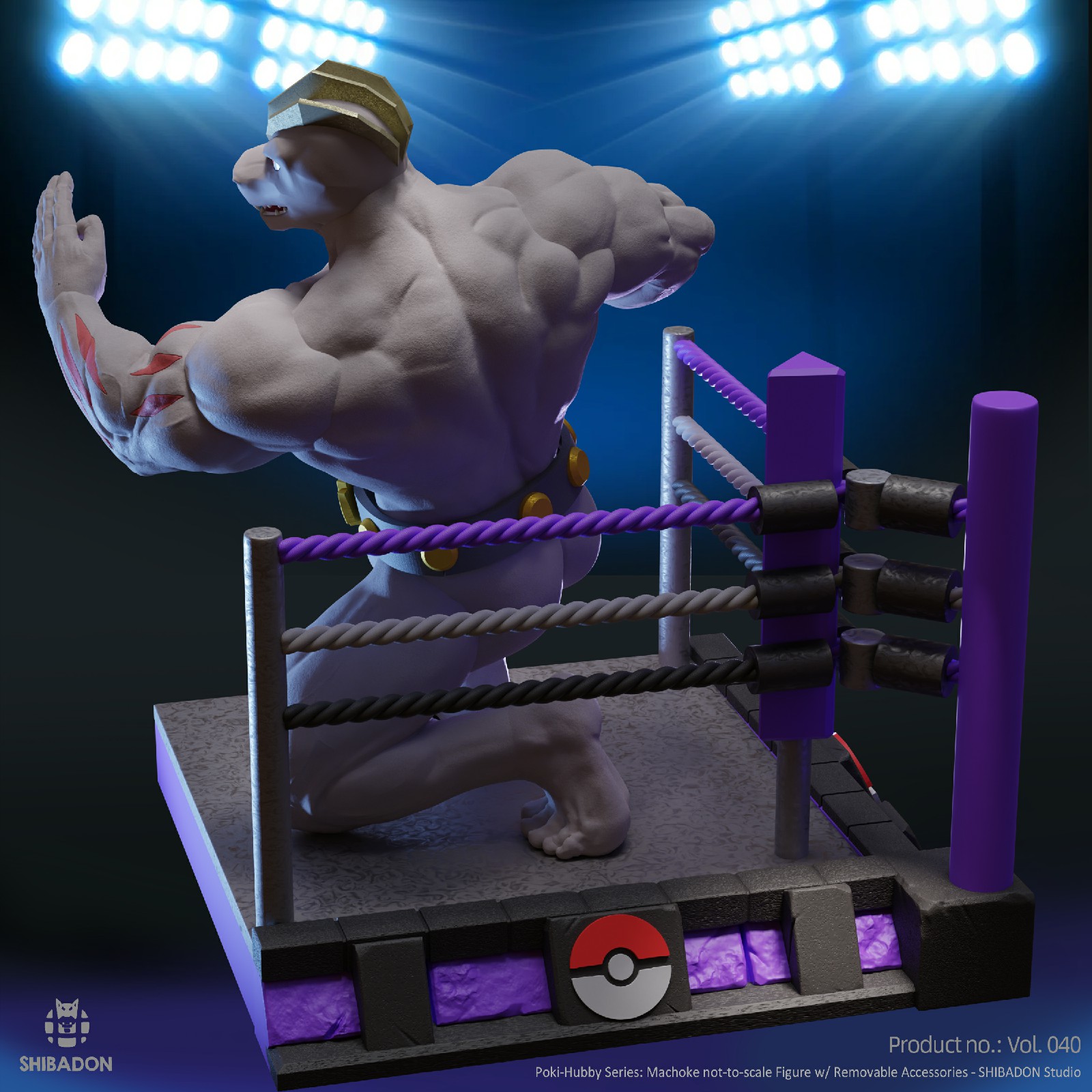 Shibadon Studio - Pokémon Machoke