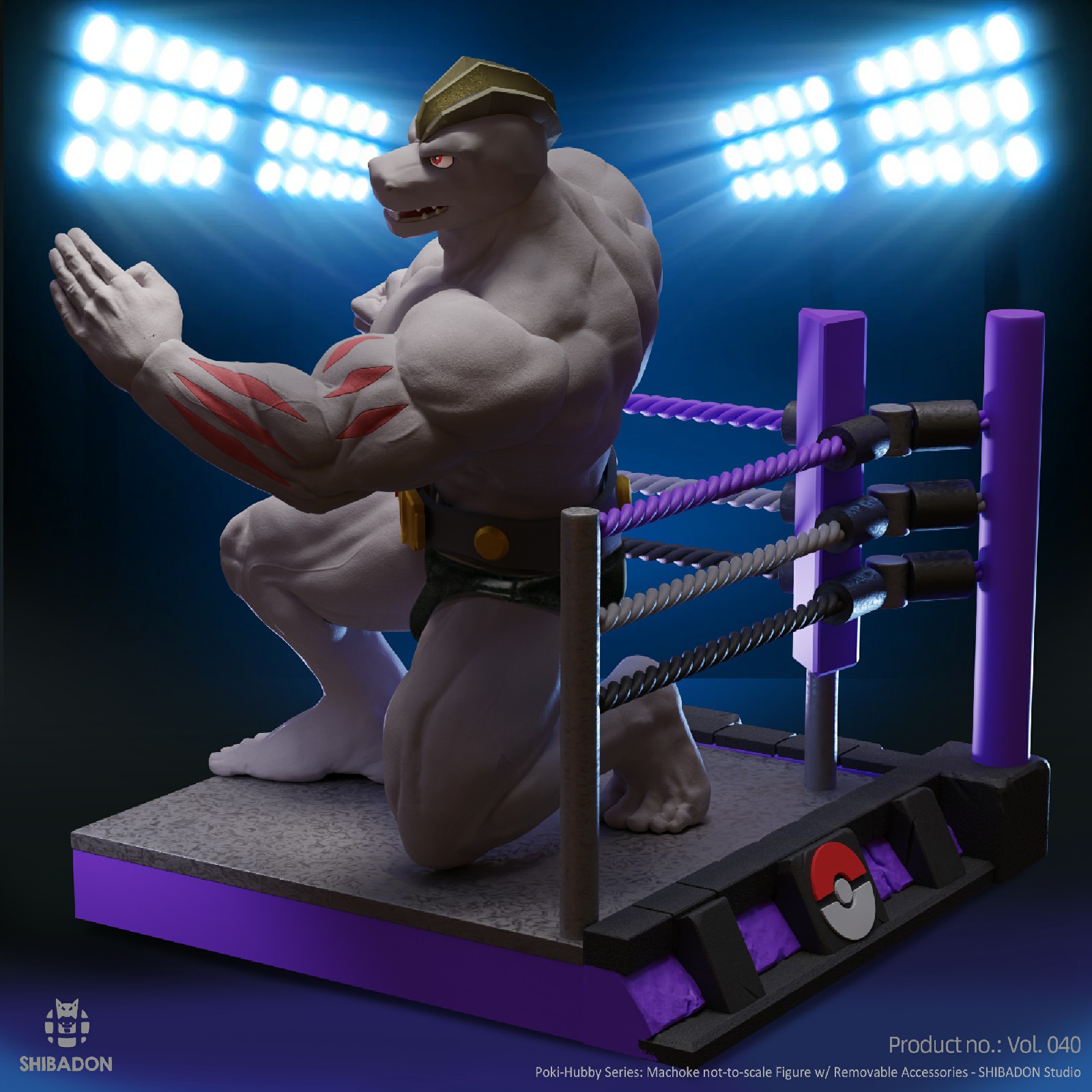 Shibadon Studio - Pokémon Machoke