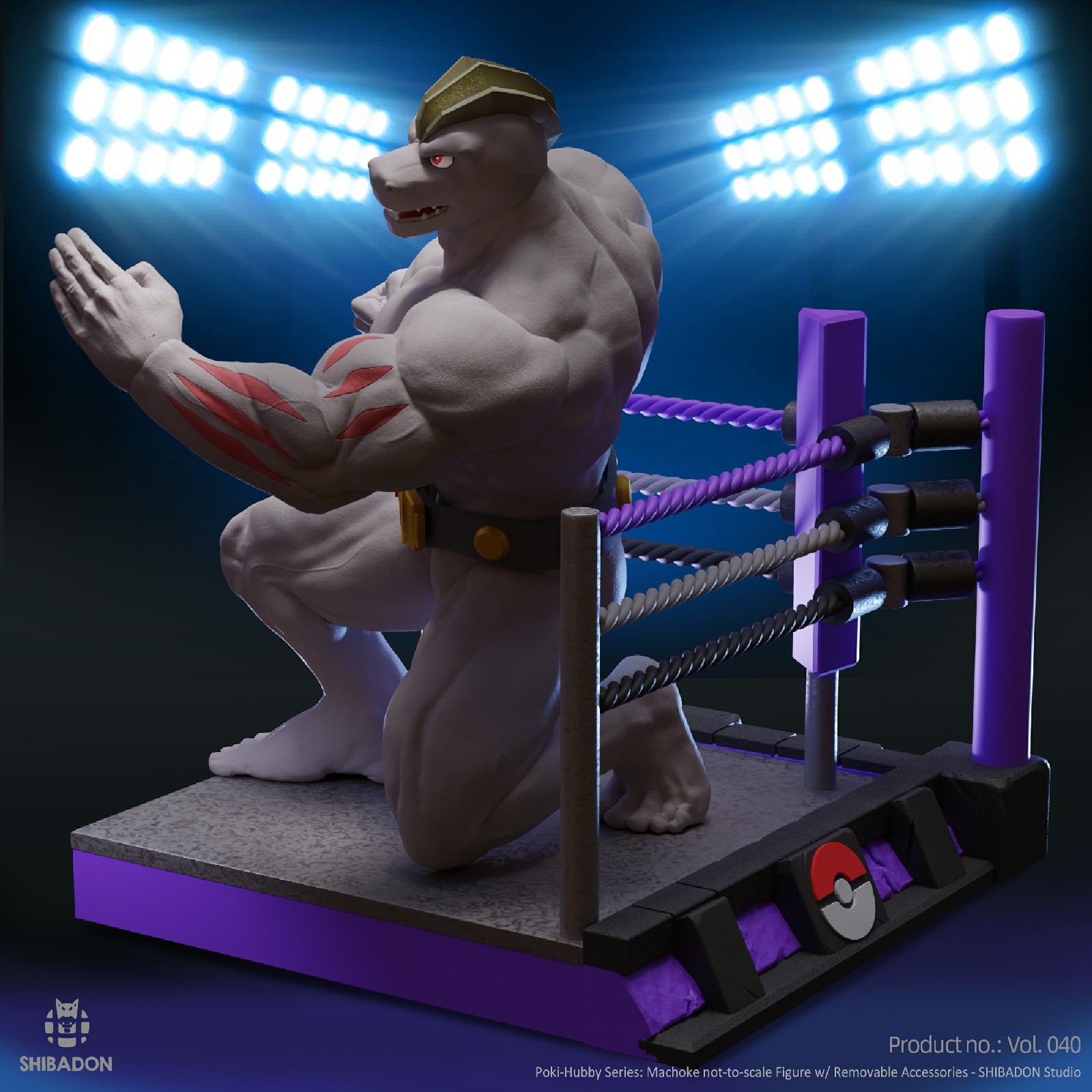 Shibadon Studio - Pokémon Machoke