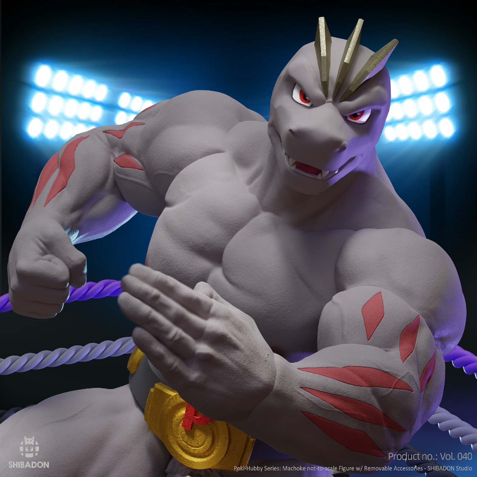 Shibadon Studio - Pokémon Machoke