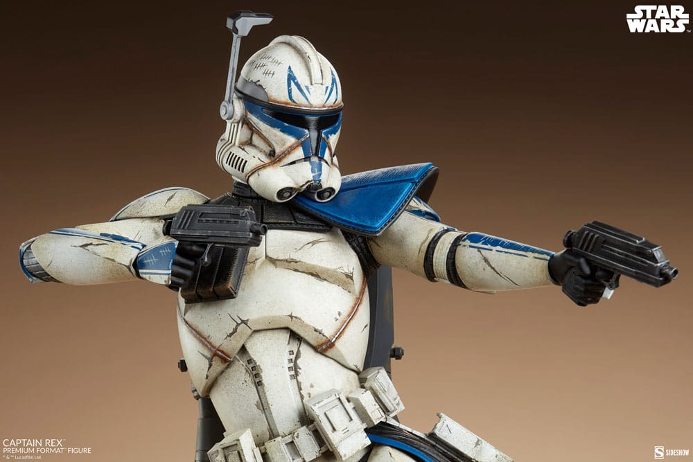 Sideshow Studio - STAR WARS CAPTAIN REX PREMIUM FORMAT FIGURE BY SIDESHOW COLLECTIBLES (Licensed)