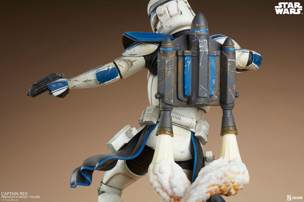 Sideshow Studio - STAR WARS CAPTAIN REX PREMIUM FORMAT FIGURE BY SIDESHOW COLLECTIBLES (Licensed)