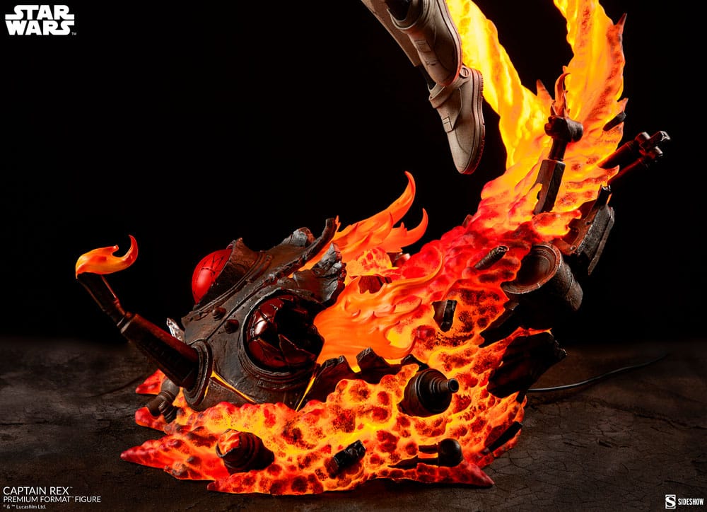 Sideshow Studio - STAR WARS CAPTAIN REX PREMIUM FORMAT FIGURE BY SIDESHOW COLLECTIBLES (Licensed)