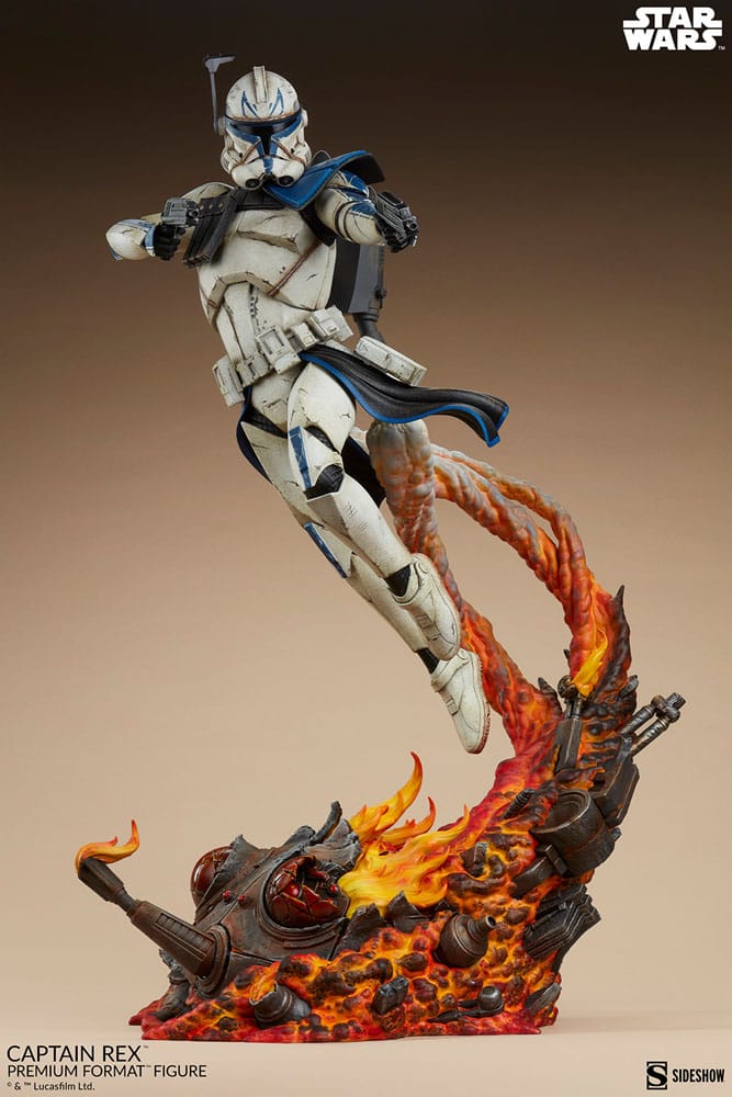 Sideshow Studio - STAR WARS CAPTAIN REX PREMIUM FORMAT FIGURE BY SIDESHOW COLLECTIBLES (Licensed)
