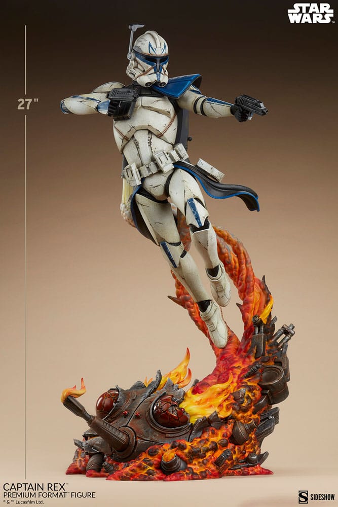 Sideshow Studio - STAR WARS CAPTAIN REX PREMIUM FORMAT FIGURE BY SIDESHOW COLLECTIBLES (Licensed)