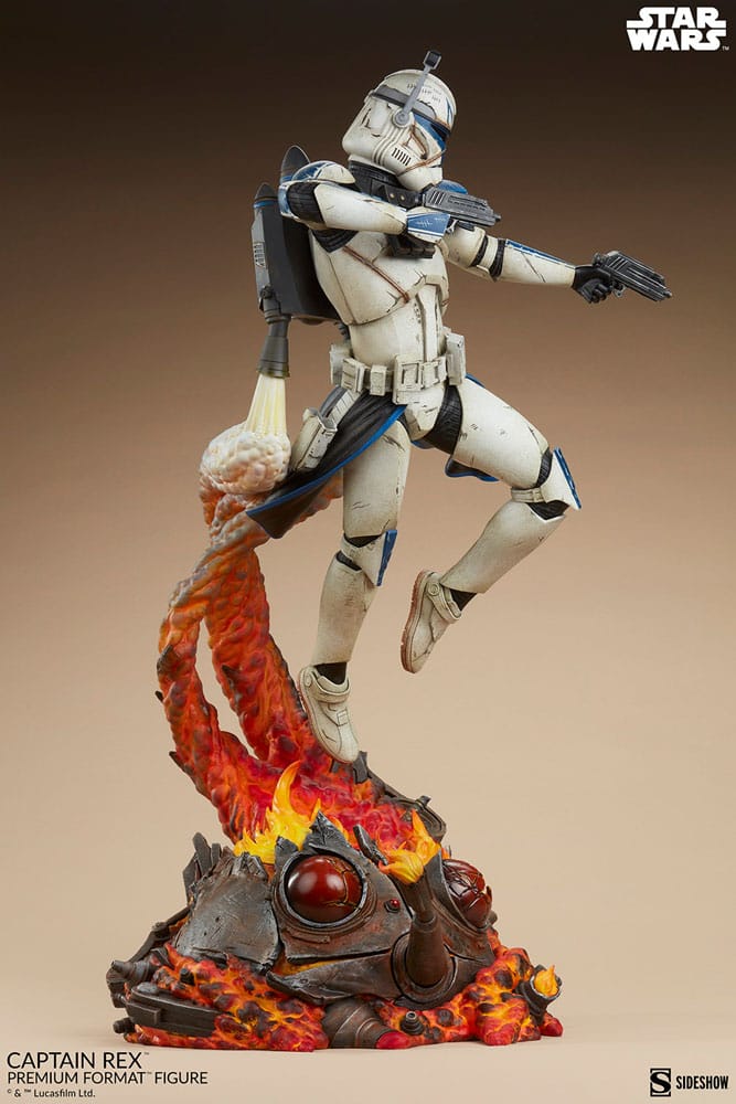Sideshow Studio - STAR WARS CAPTAIN REX PREMIUM FORMAT FIGURE BY SIDESHOW COLLECTIBLES (Licensed)