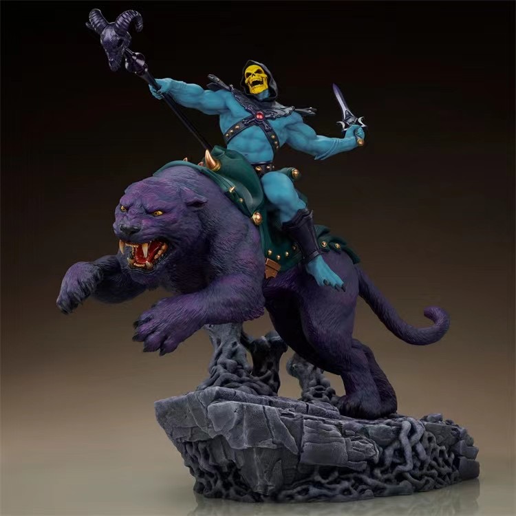 Sideshow Studio & Tweeterhead Studio – He-Man and the Masters of the Universe Skeletor and Mount