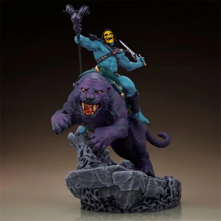 Sideshow Studio & Tweeterhead Studio – He-Man and the Masters of the Universe Skeletor and Mount