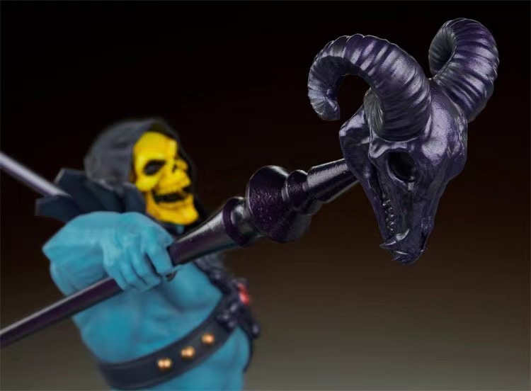 Sideshow Studio & Tweeterhead Studio – He-Man and the Masters of the Universe Skeletor and Mount