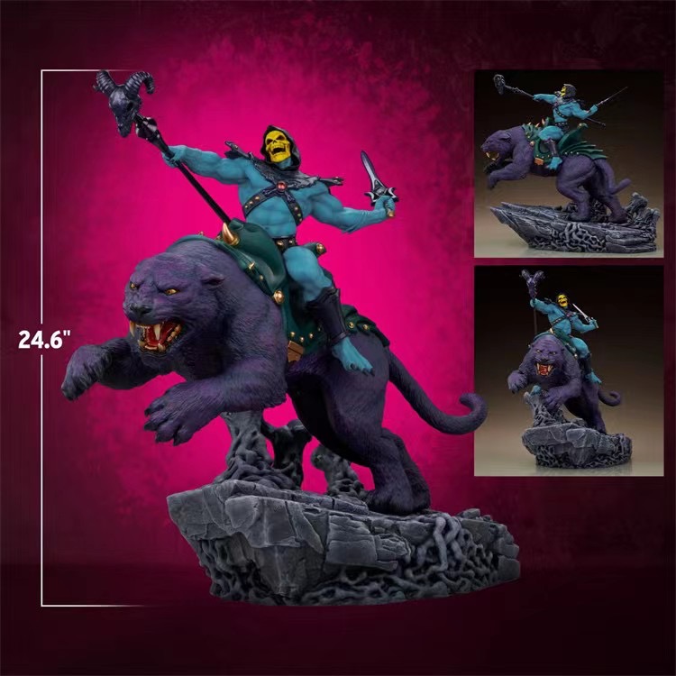 Sideshow Studio & Tweeterhead Studio – He-Man and the Masters of the Universe Skeletor and Mount