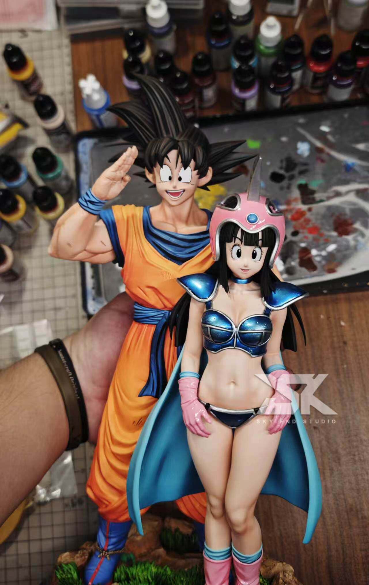 Sky End Studio - Goku Youth x Chichi Youth Dragon Ball