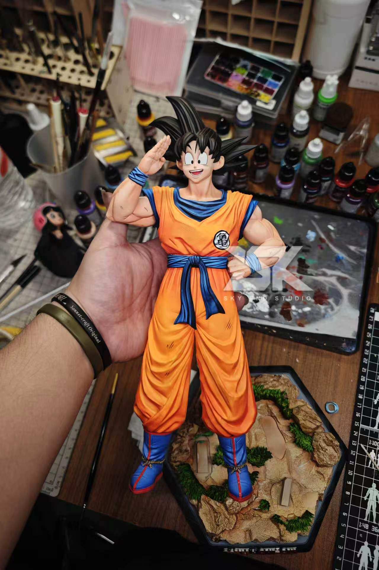 Sky End Studio - Goku Youth x Chichi Youth Dragon Ball