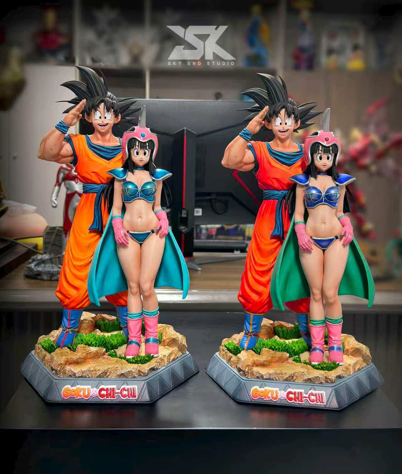 Sky End Studio - Goku Youth x Chichi Youth Dragon Ball