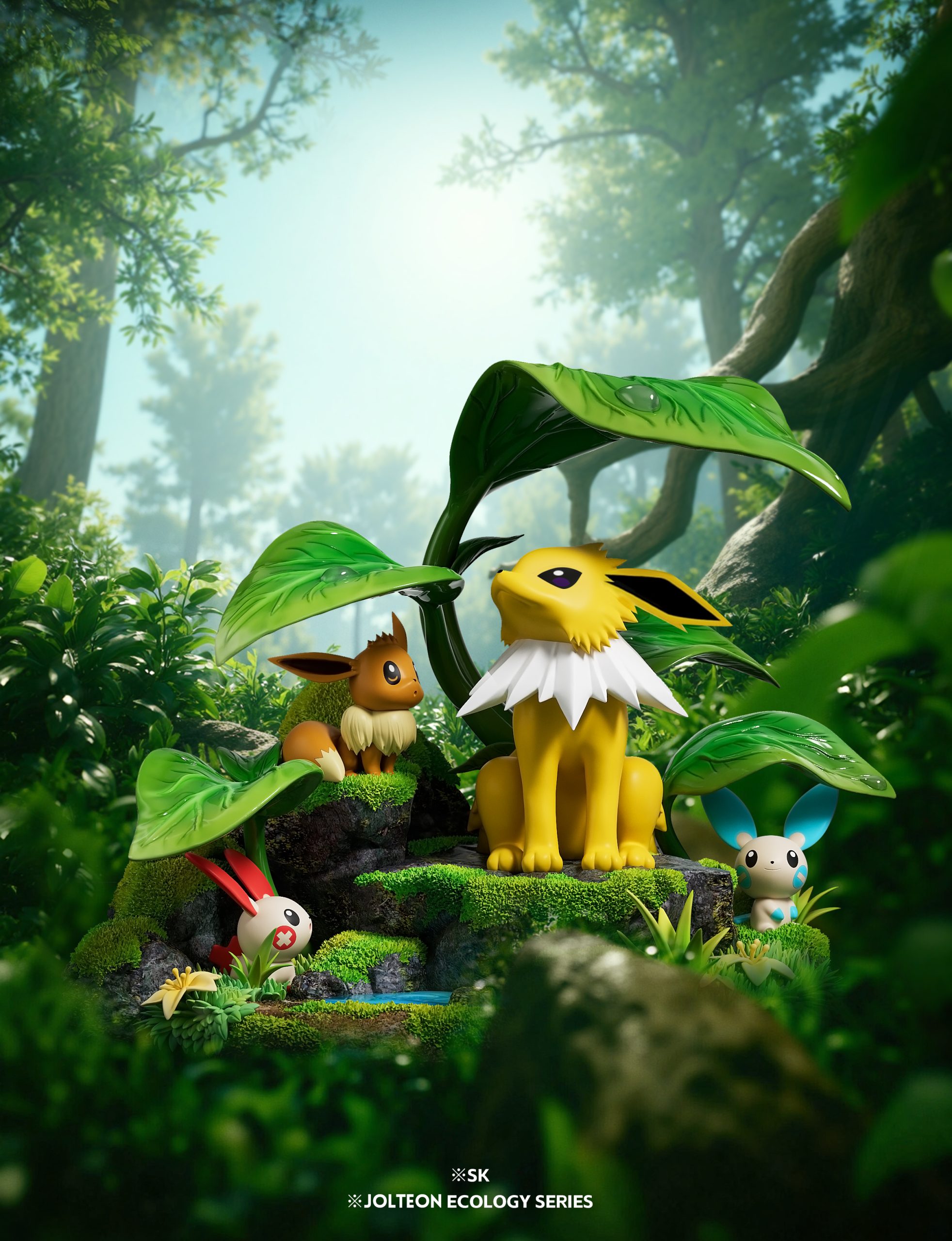 Sk Studio - Pokémon Ecological Series Jolteon