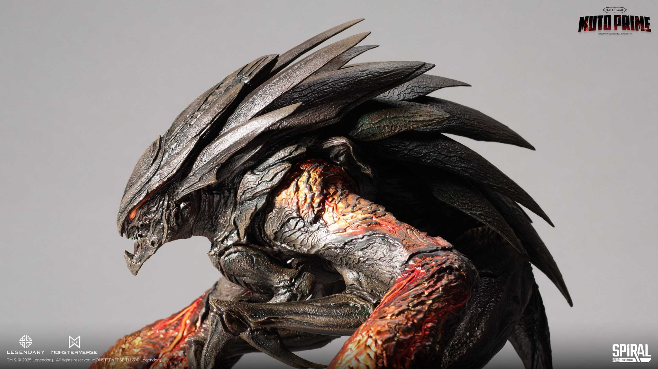 muto
シューズ 2cm　US Spiral Studio - Godzilla Series HoF Series MUTO Prime