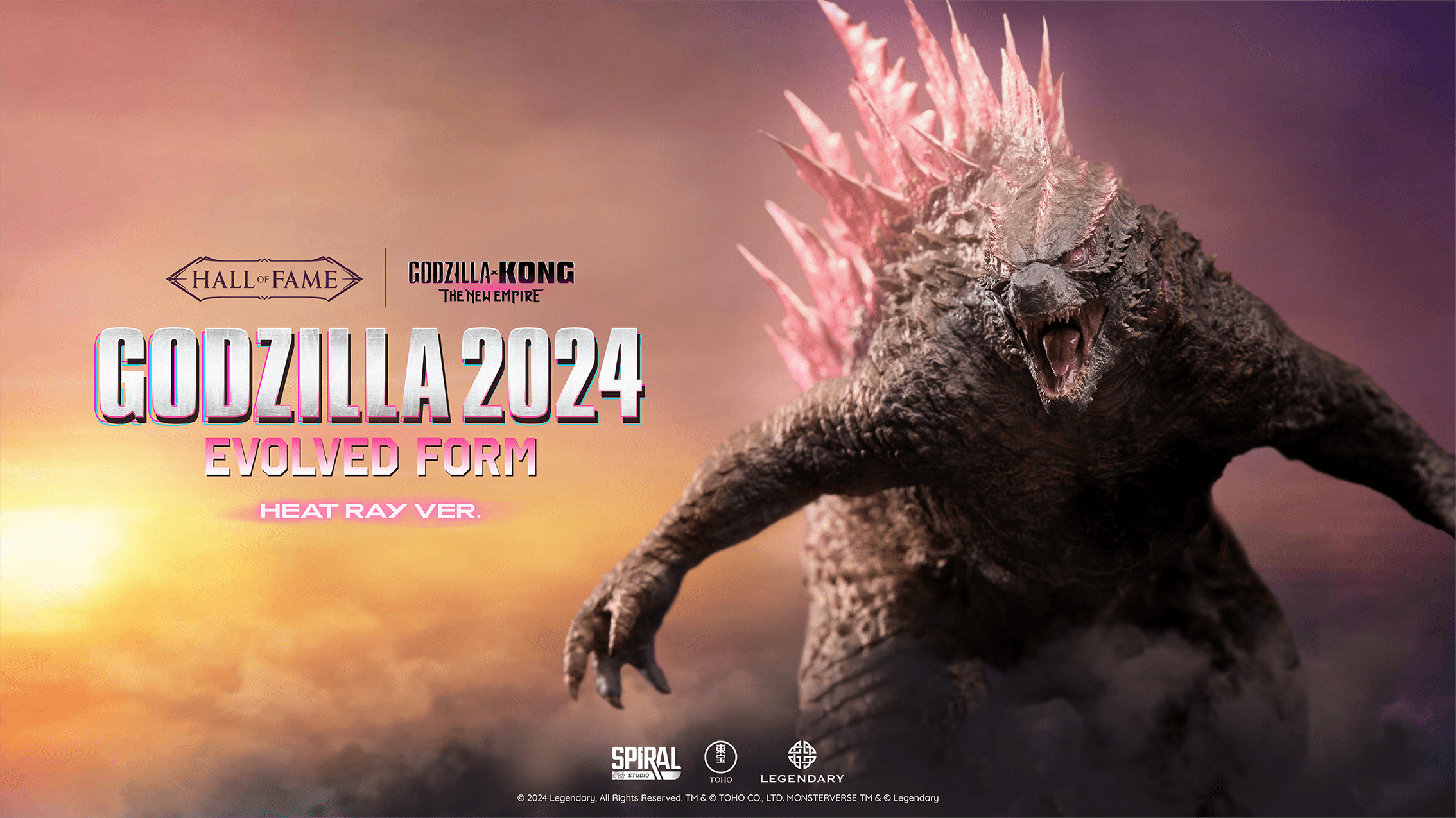 Spiral Studio – Godzilla 2024 Evolved Form Thermal Ray