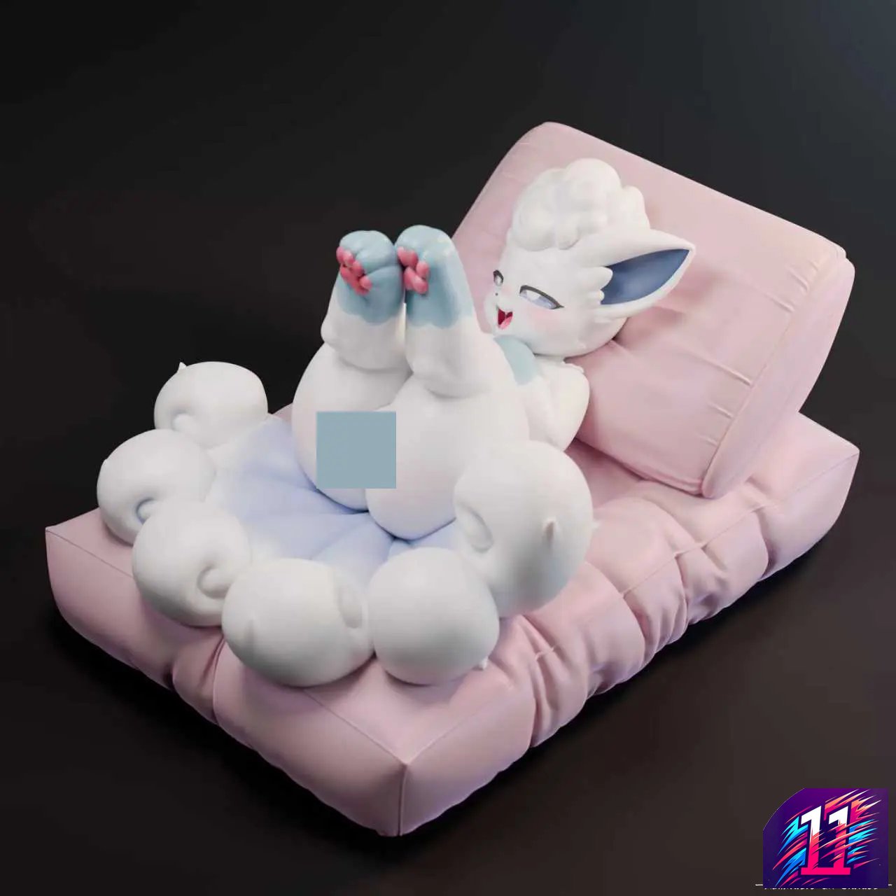 Spirit Demon Studio - Alola Region Vulpix Pokémon