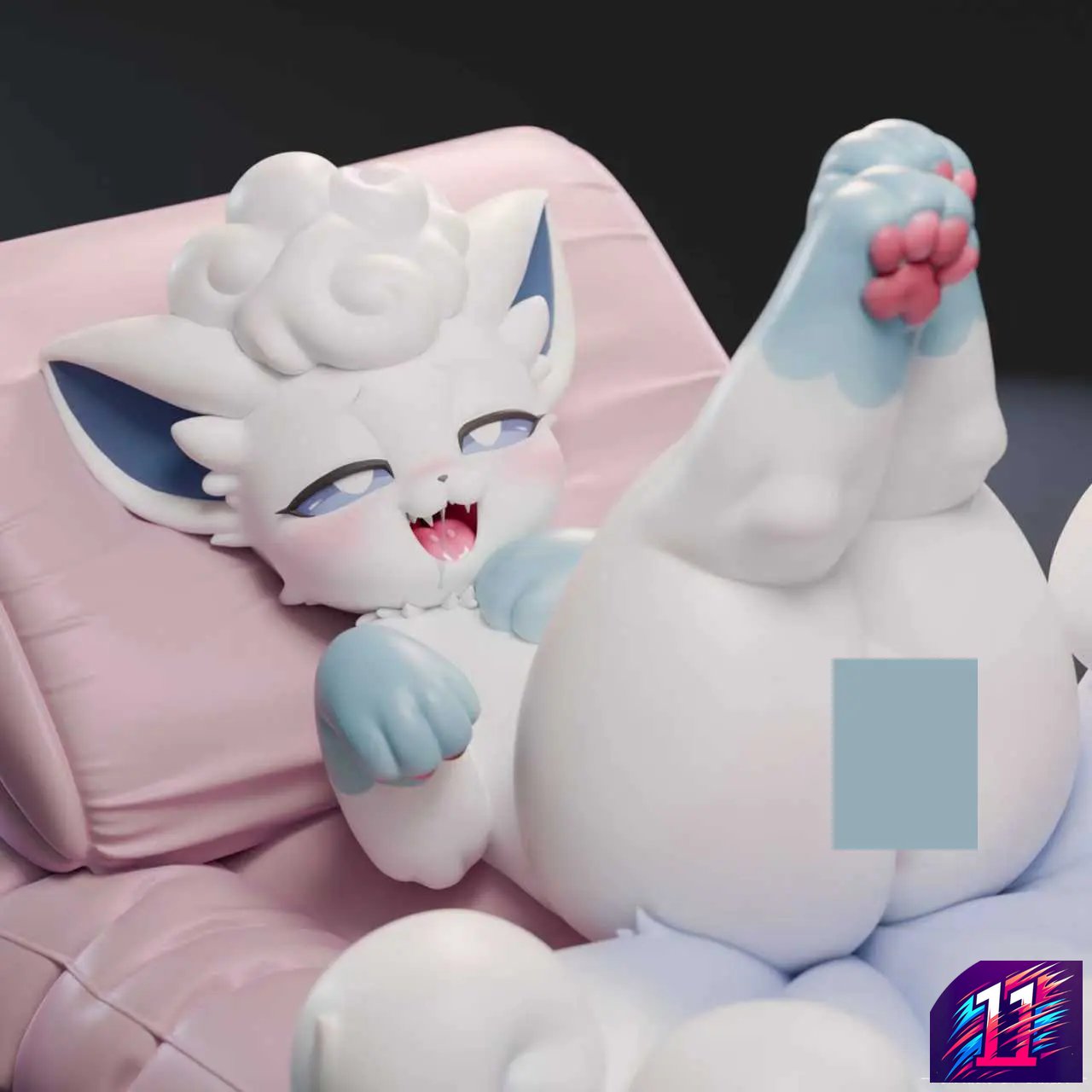 Spirit Demon Studio - Alola Region Vulpix Pokémon