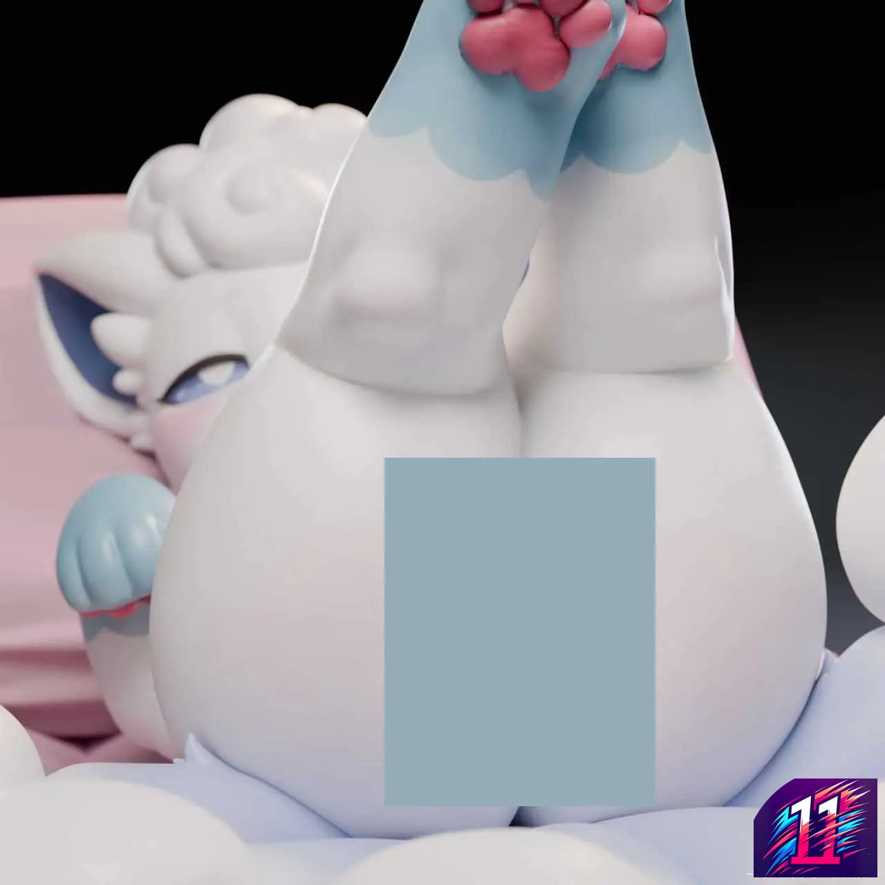 Spirit Demon Studio - Alola Region Vulpix Pokémon