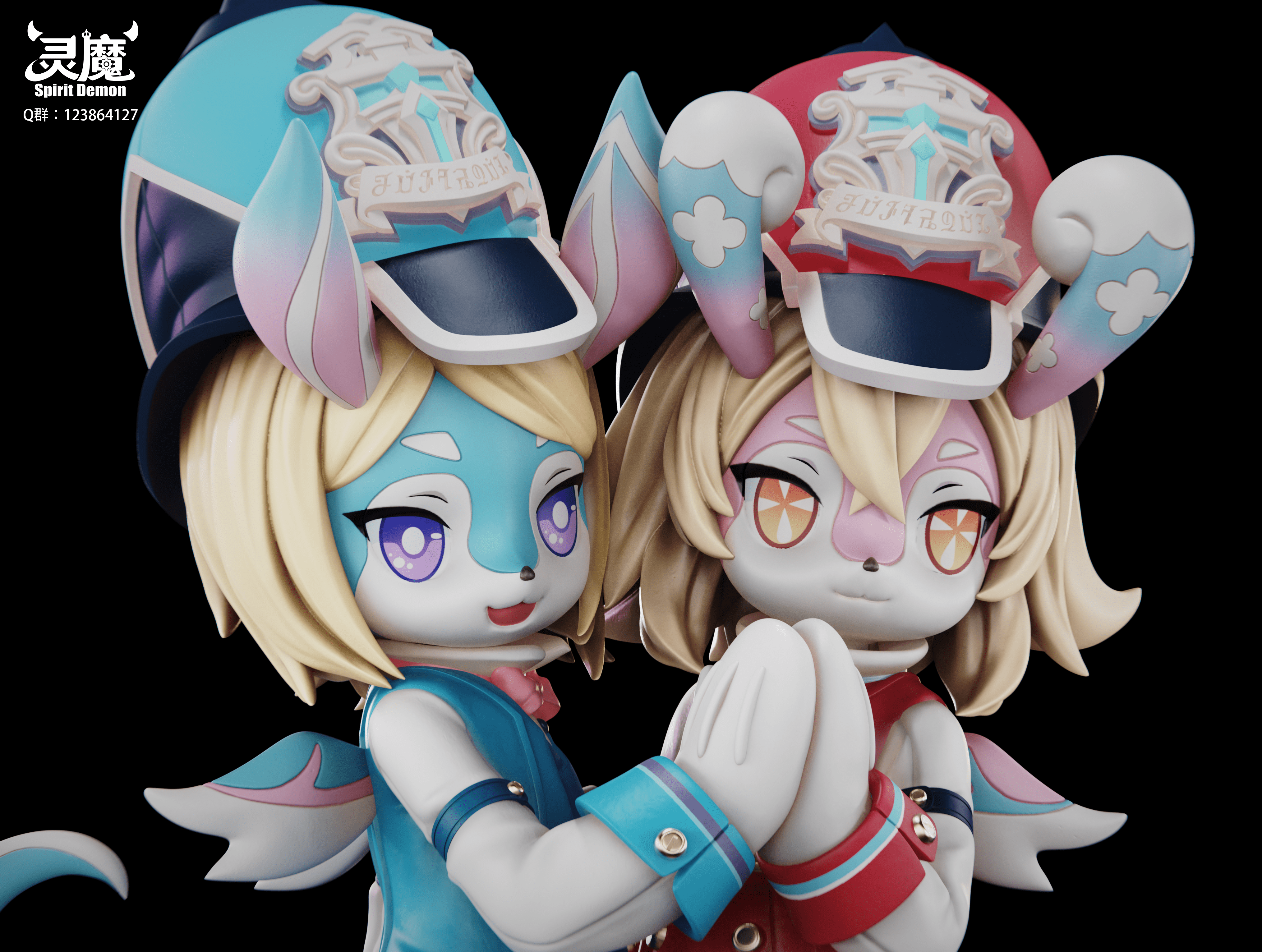Spirit Demon Studio - Genshin Impact Melusine Oufini & Aibel