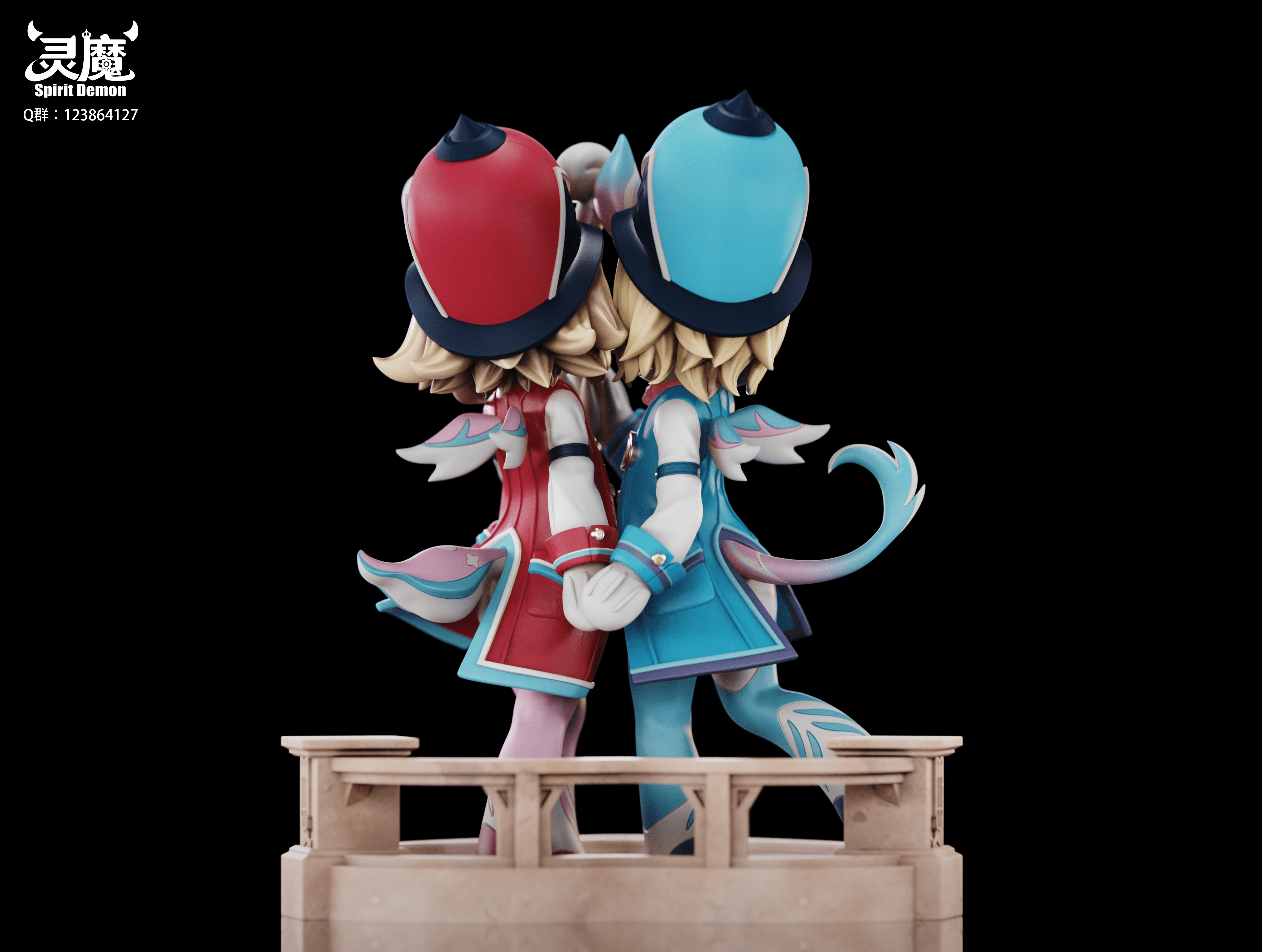 Spirit Demon Studio - Genshin Impact Melusine Oufini & Aibel