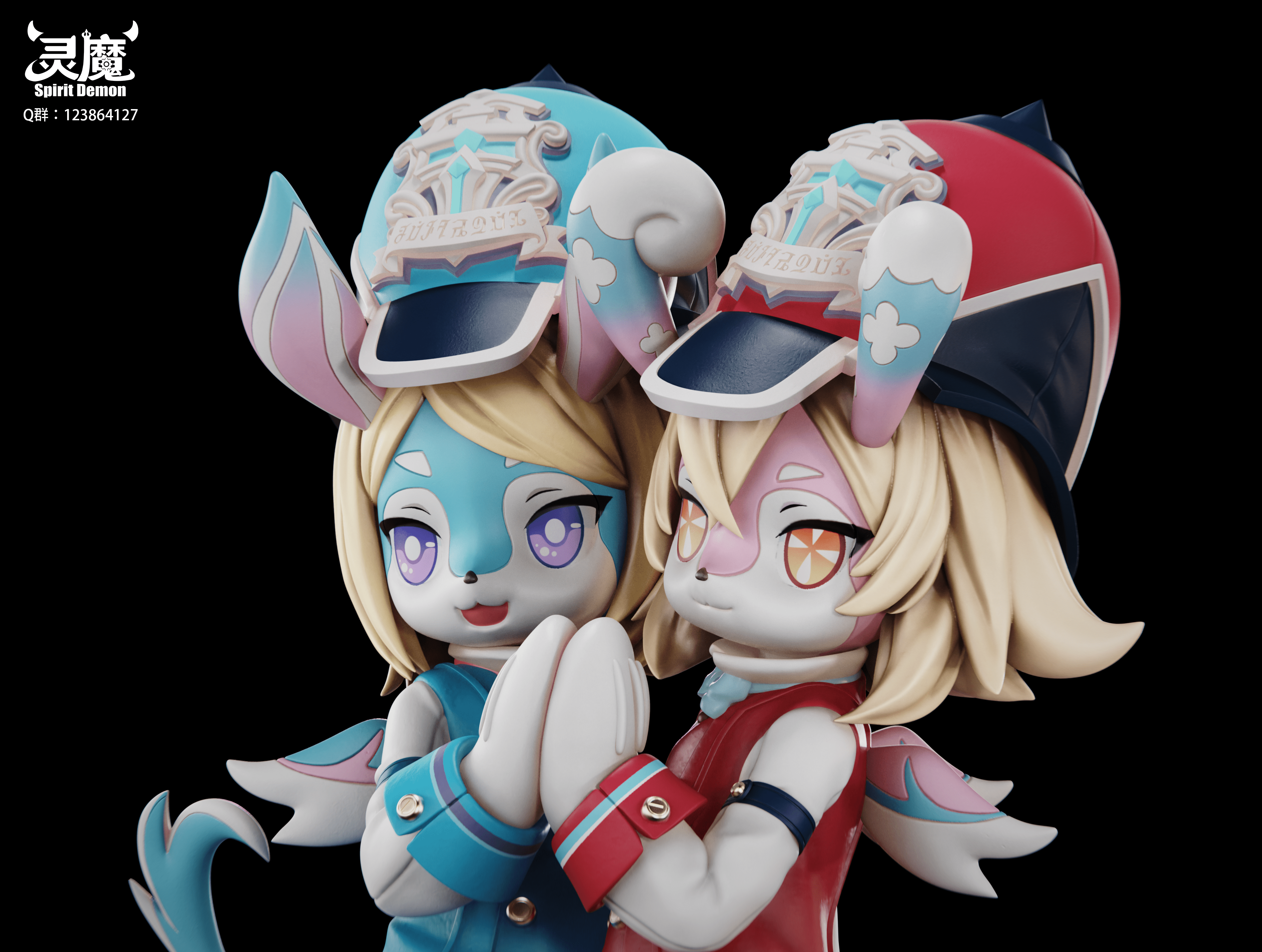 Spirit Demon Studio - Genshin Impact Melusine Oufini & Aibel