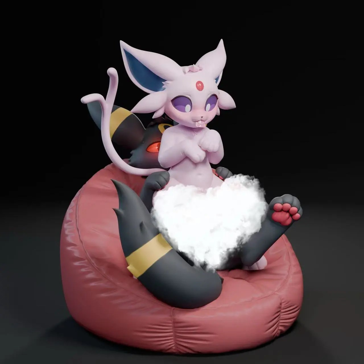 Spirit Demon Studio - Pokémon Espeon & Umbreon