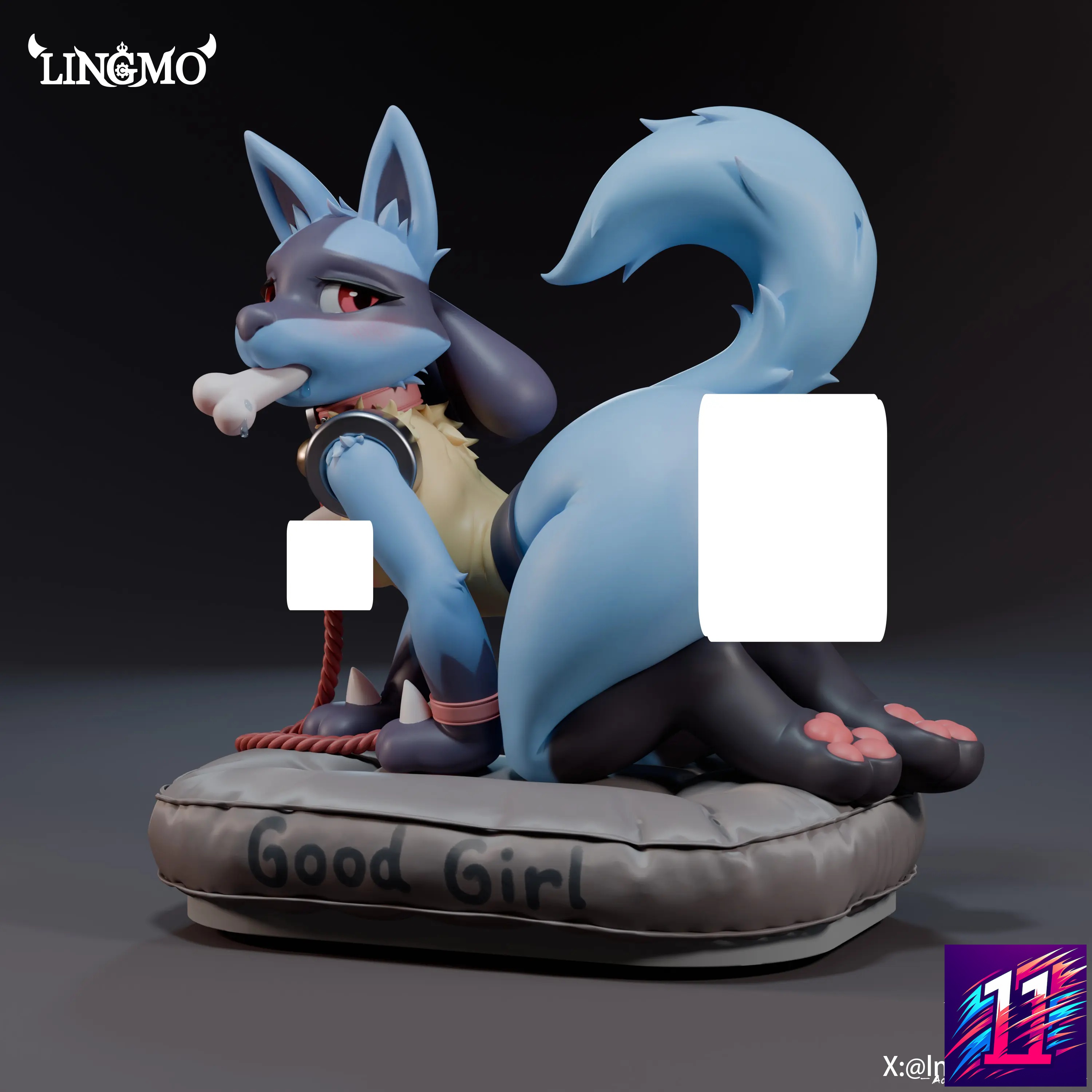 Spirit Demon Studio - Pokémon Lucario