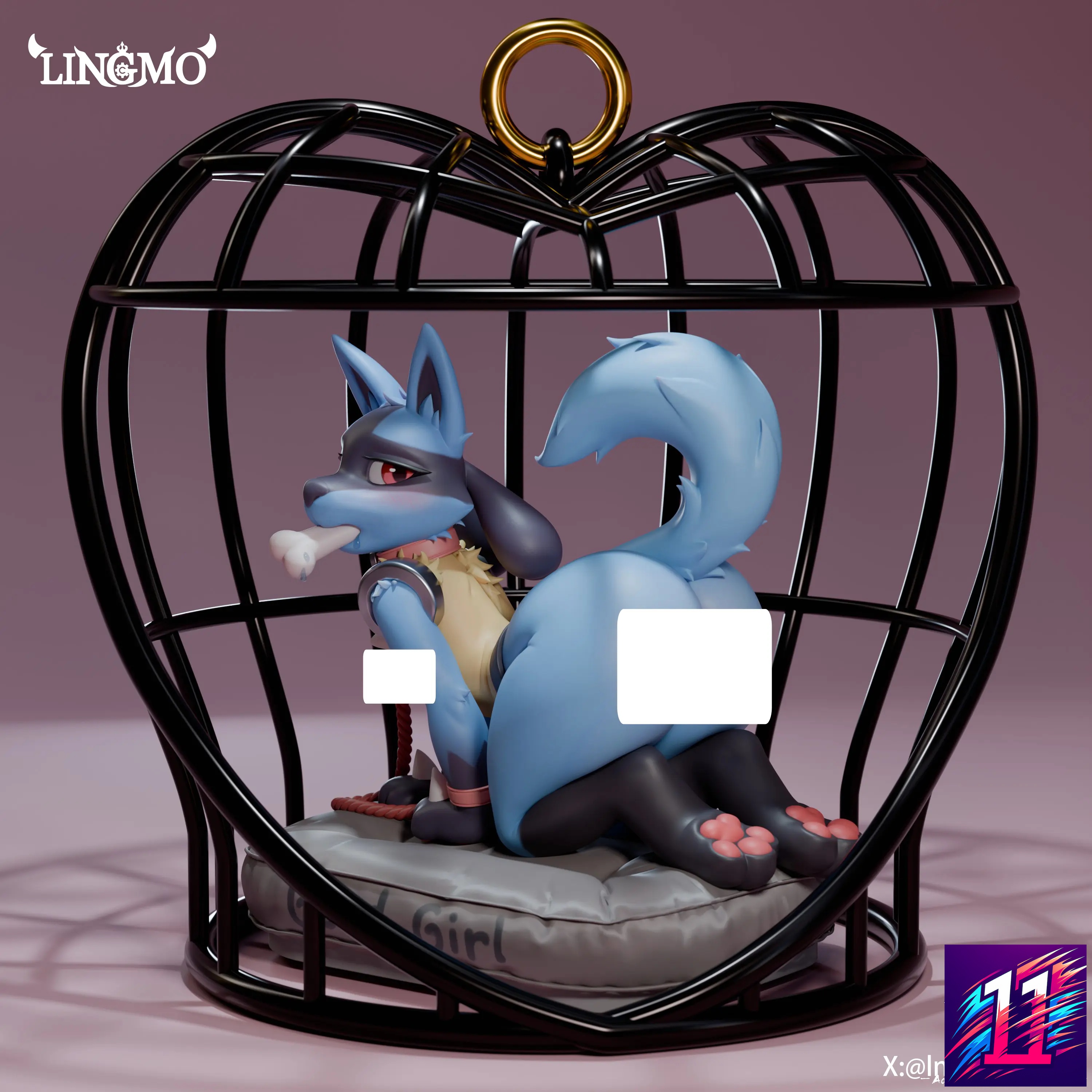 Spirit Demon Studio - Pokémon Lucario