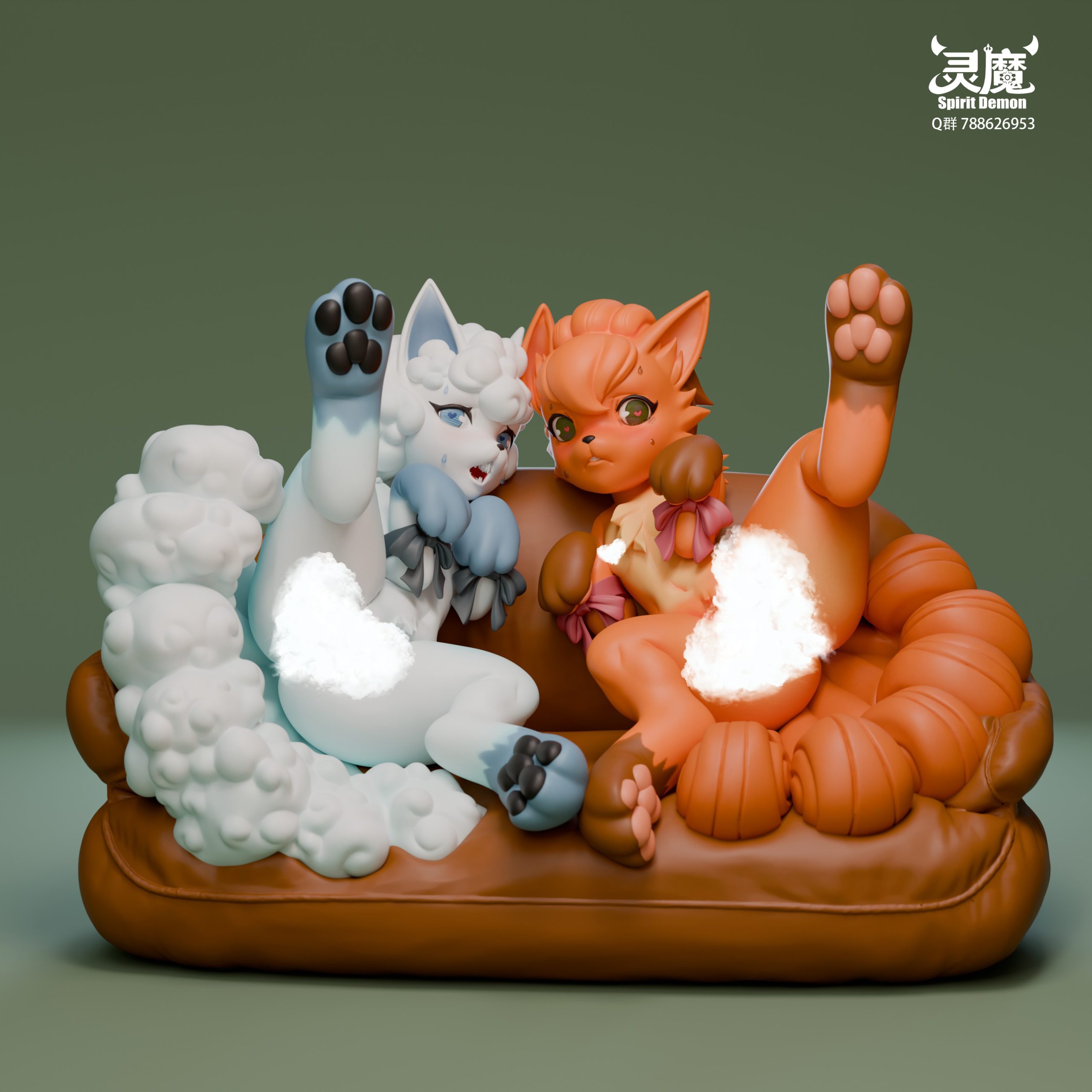 Spirit Demon Studio - Pokémon Vulpix & Alola Vulpix
