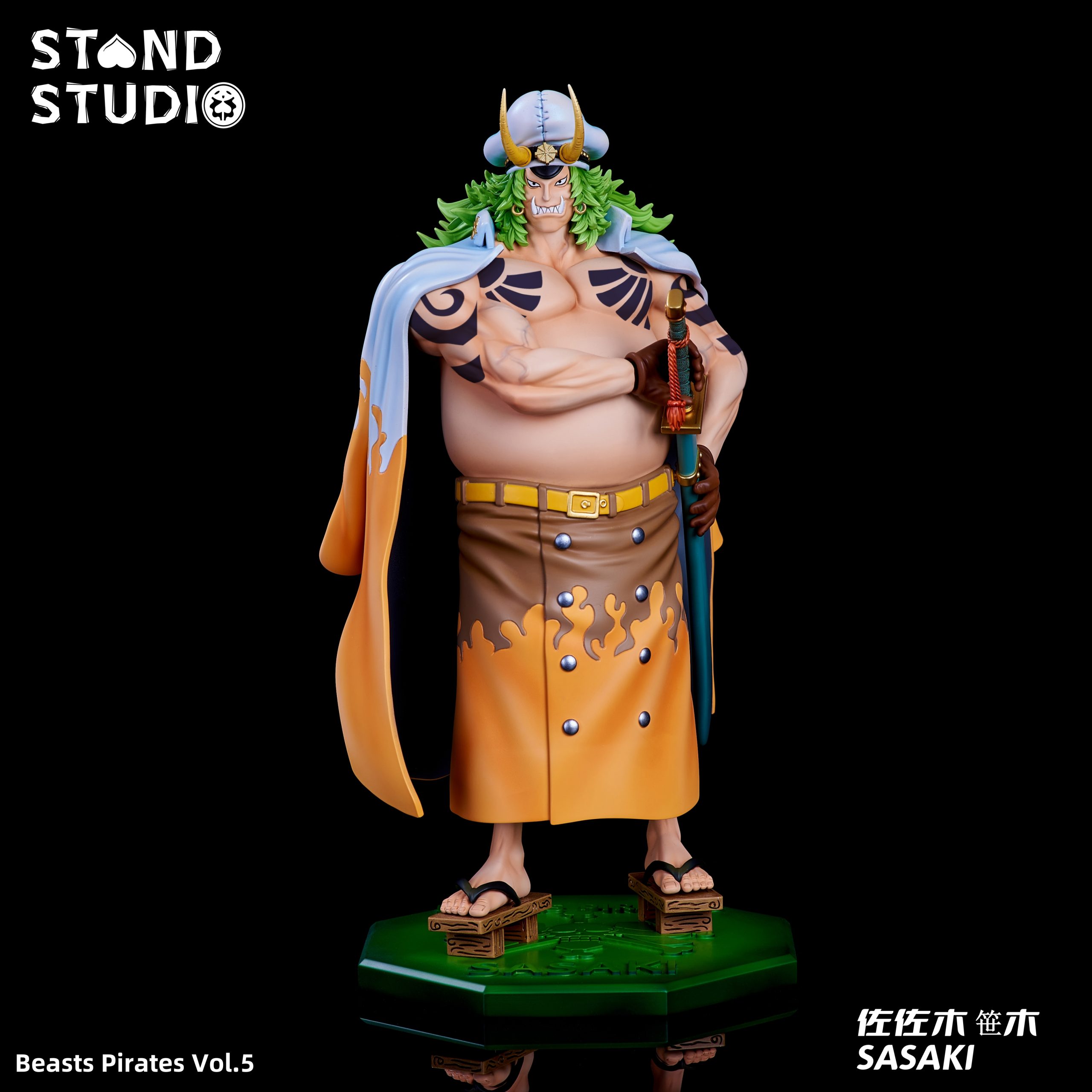 ワンピース sasaki Stand Studio – One Piece Beasts Pirates #5 Sasaki - elevenGK Anime