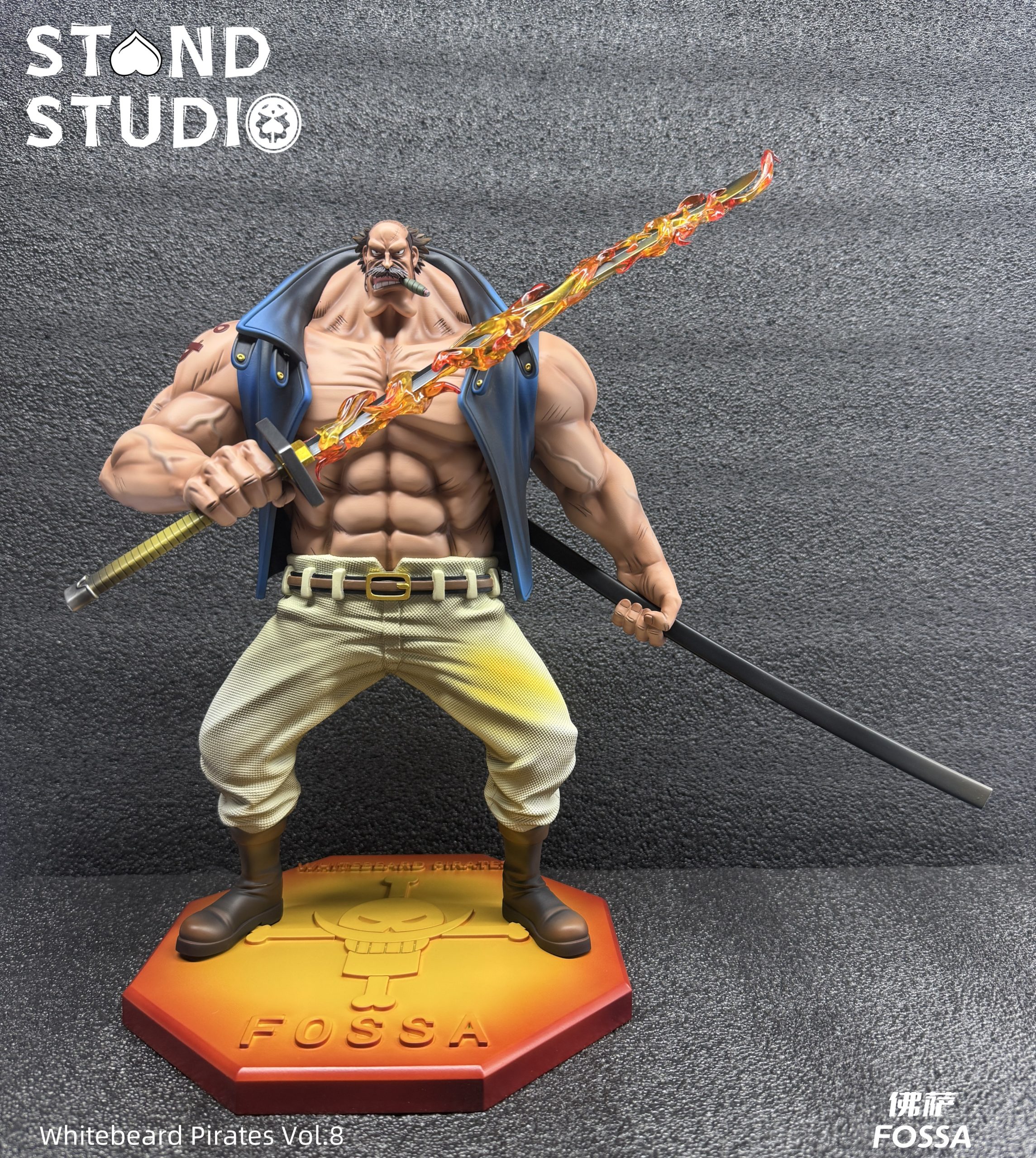 Stand Studio - One Piece Whitebeard Pirates 08 Fossa