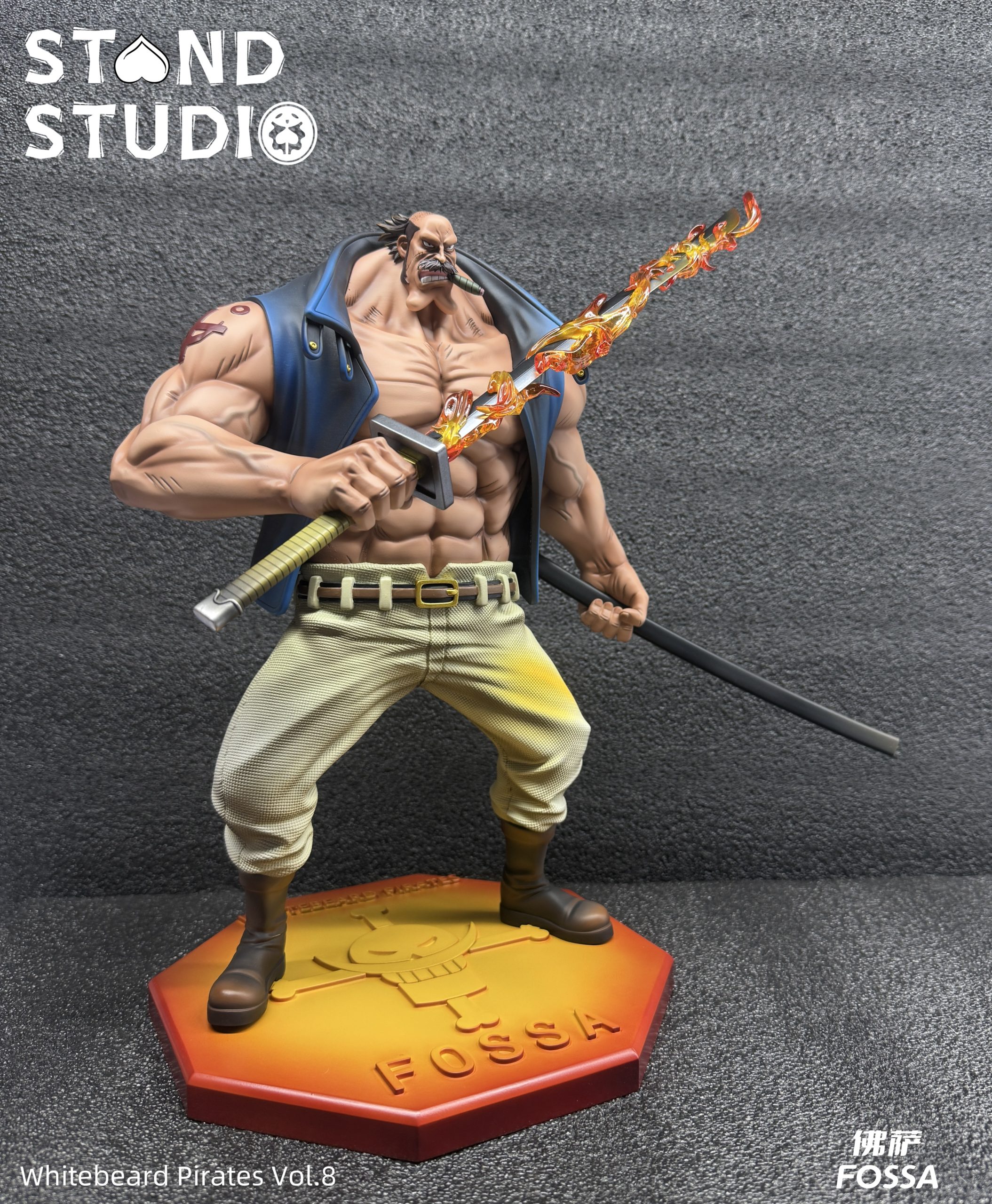 Stand Studio - One Piece Whitebeard Pirates 08 Fossa