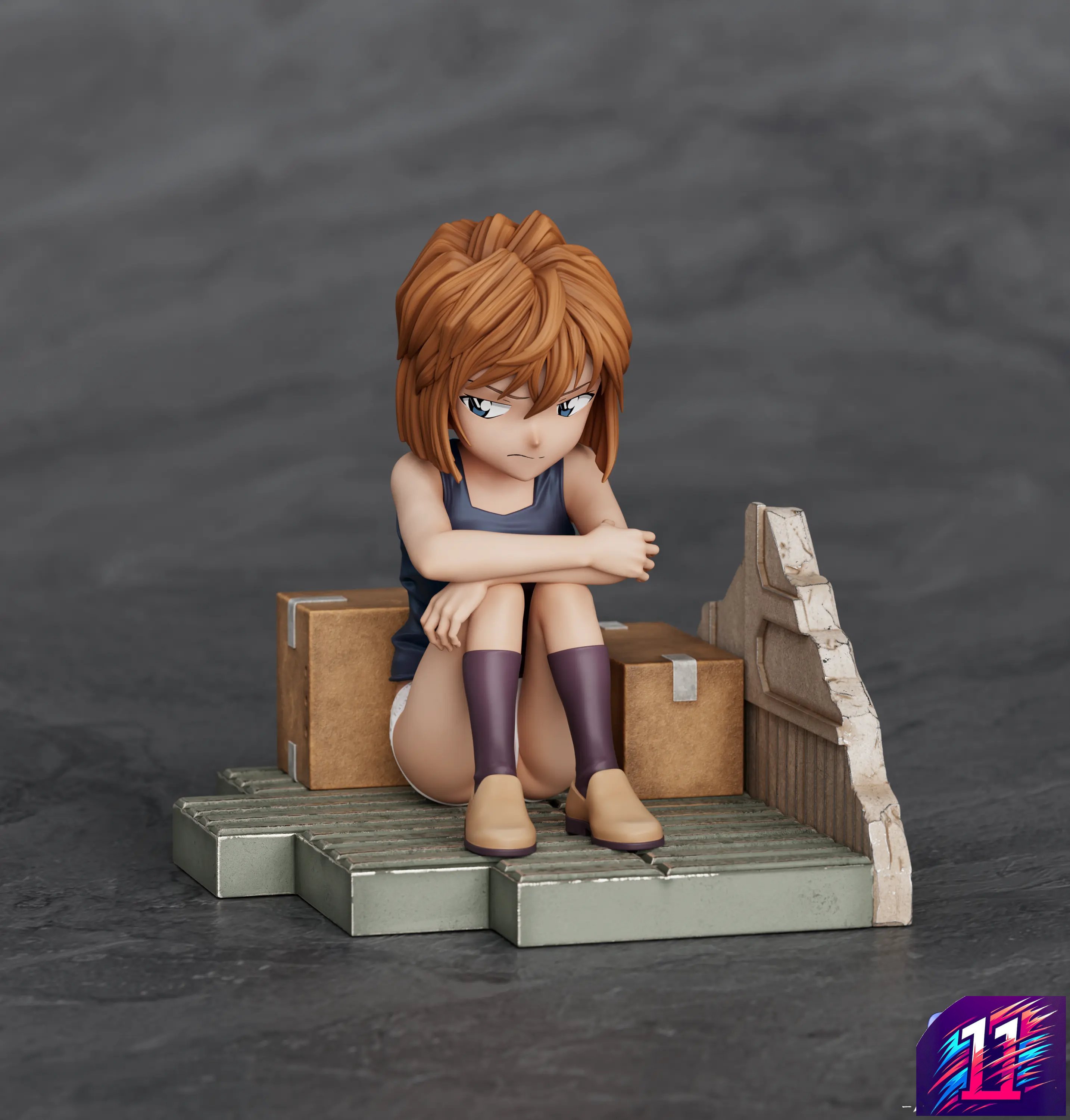 Strange Thief Studio - Ai Haibara Sweater Detective Conan