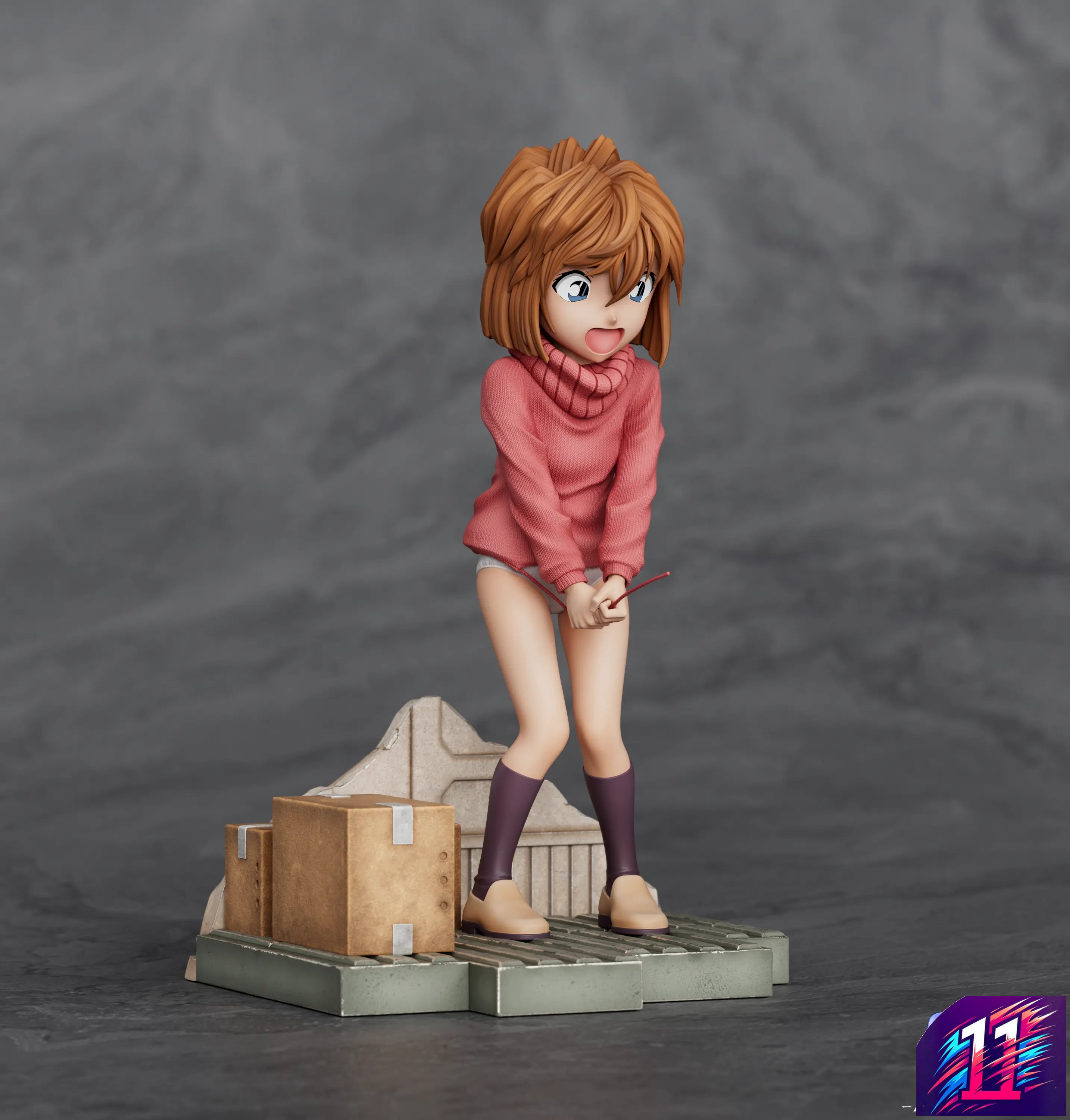Strange Thief Studio - Ai Haibara Sweater Detective Conan
