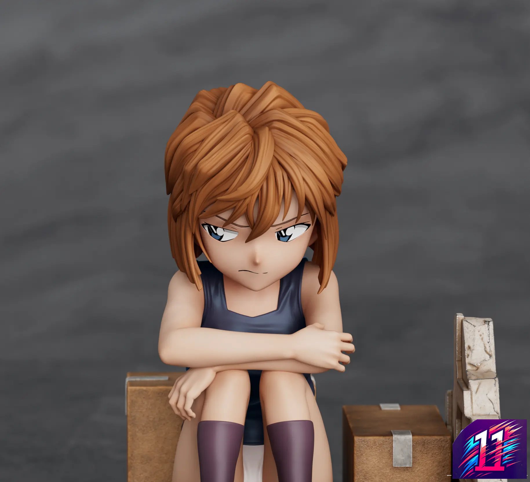 Strange Thief Studio - Ai Haibara Sweater Detective Conan