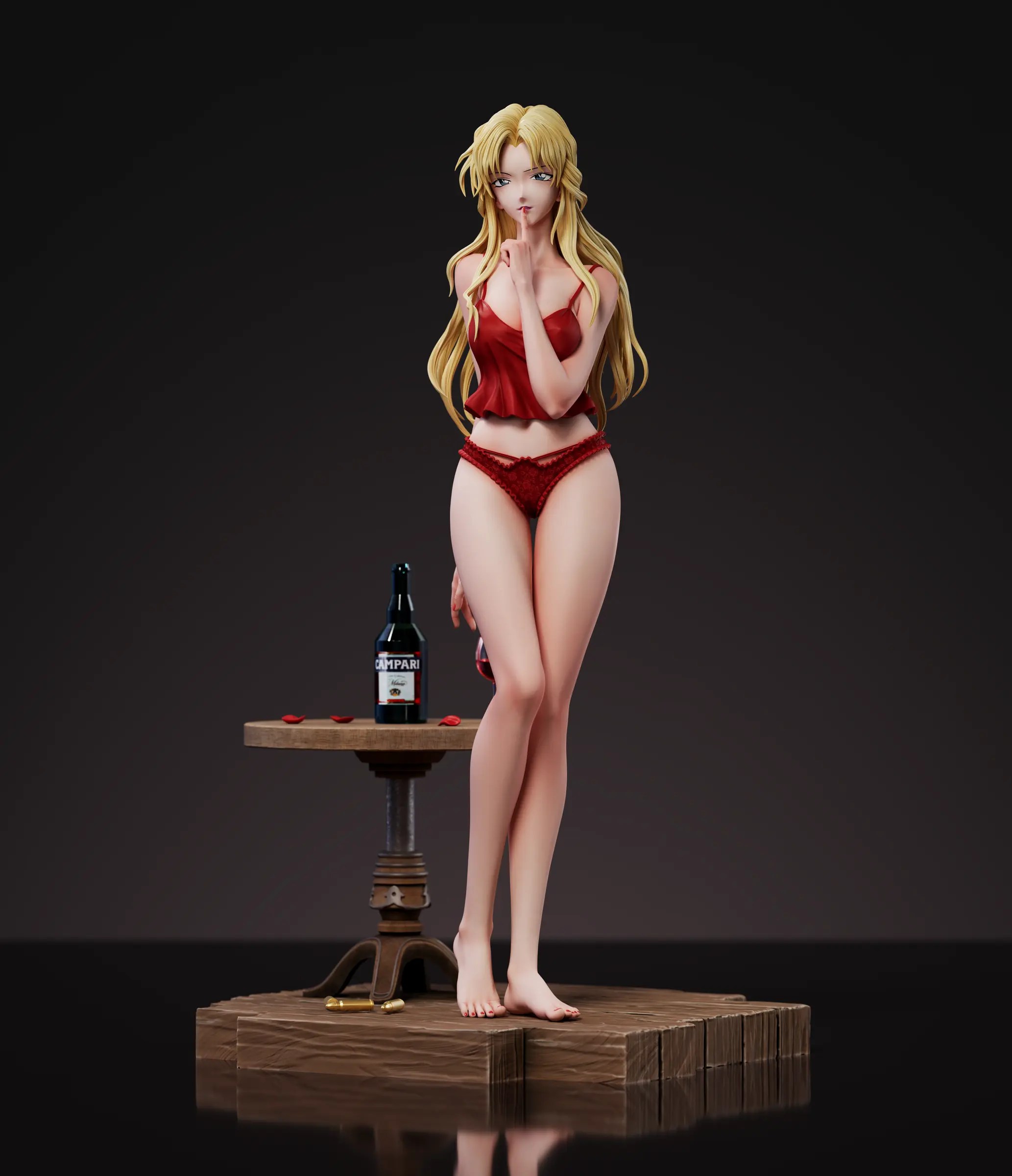 Strange Thief Studio - Detective Conan Vermouth in Pajamas