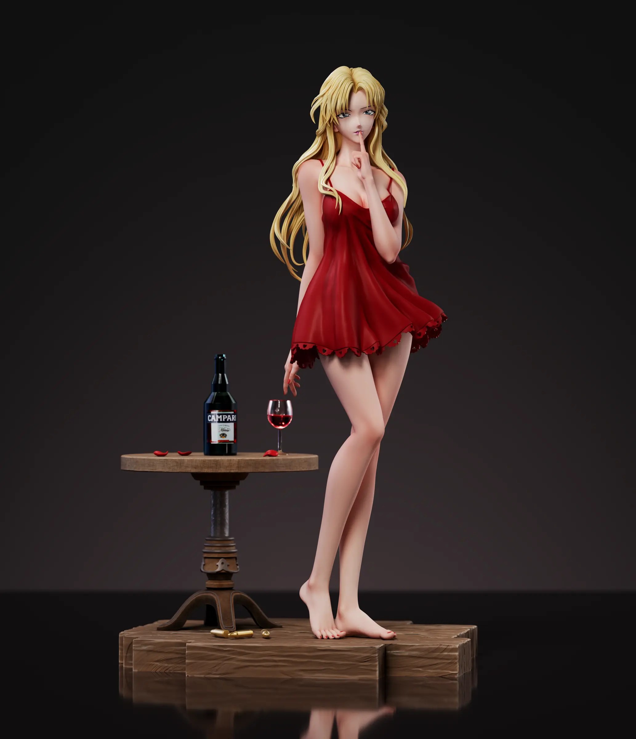 Strange Thief Studio - Detective Conan Vermouth in Pajamas