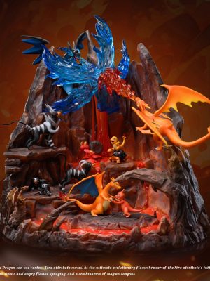 Sun Studio - Pokémon Charizard Volcano Scene Sun Studio - Pokémon Charizard Volcano Scene