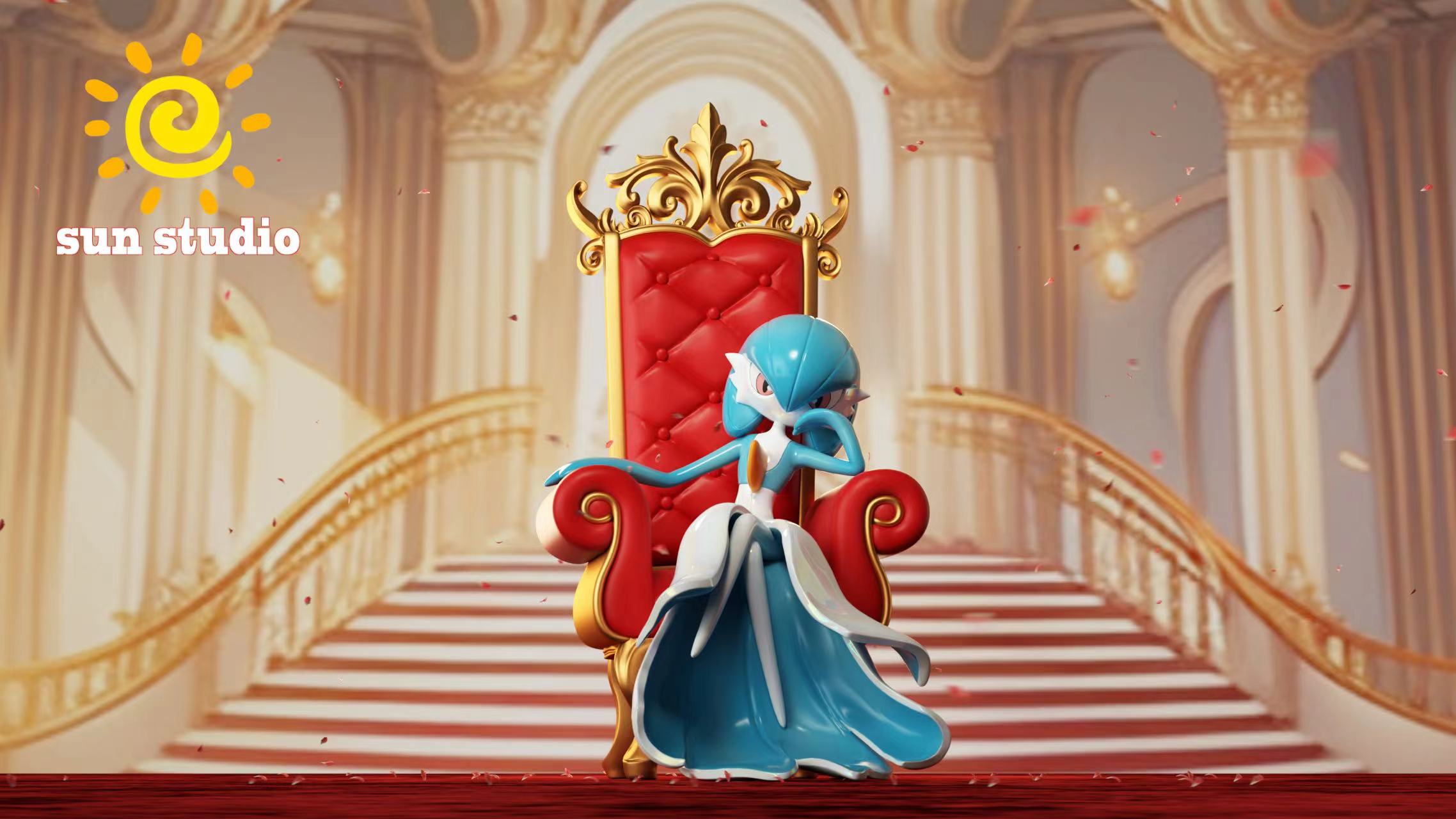 Sun Studio - Pok??mon Gardevoir on the throne