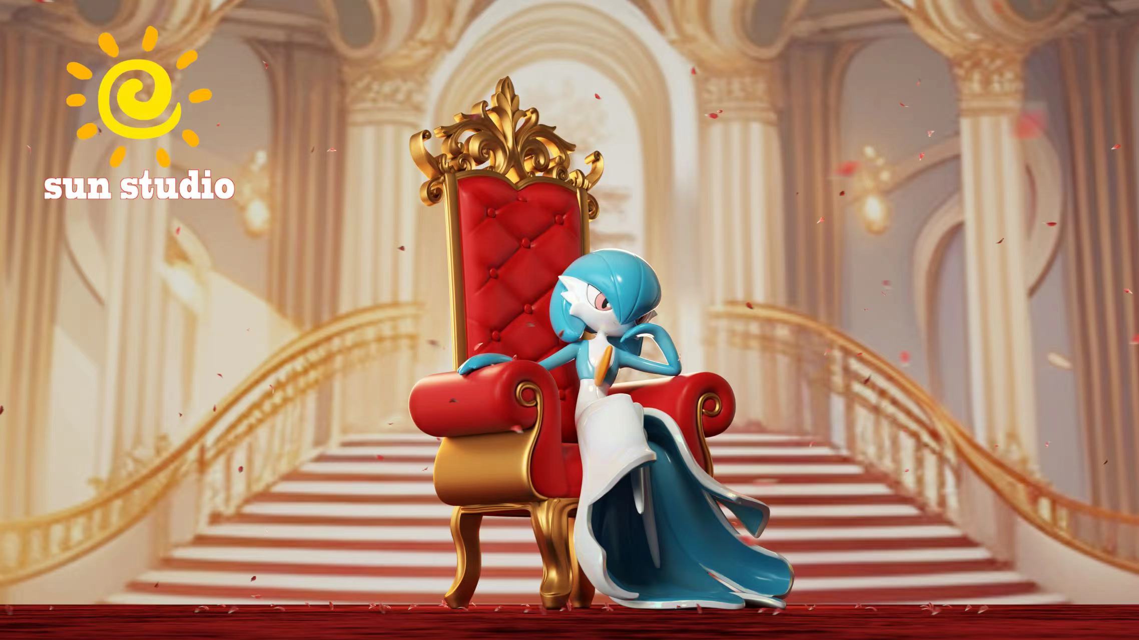 Sun Studio - Pok??mon Gardevoir on the throne