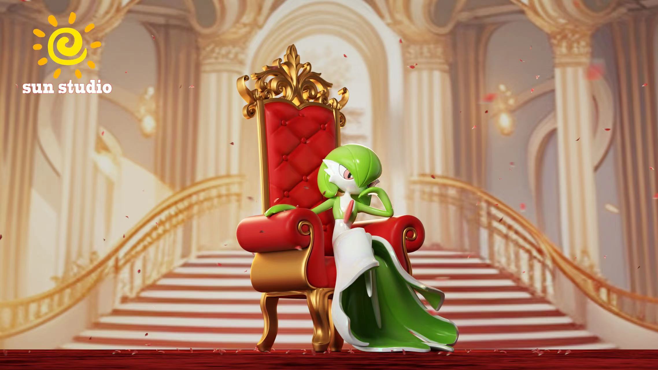 Sun Studio - Pok??mon Gardevoir on the throne